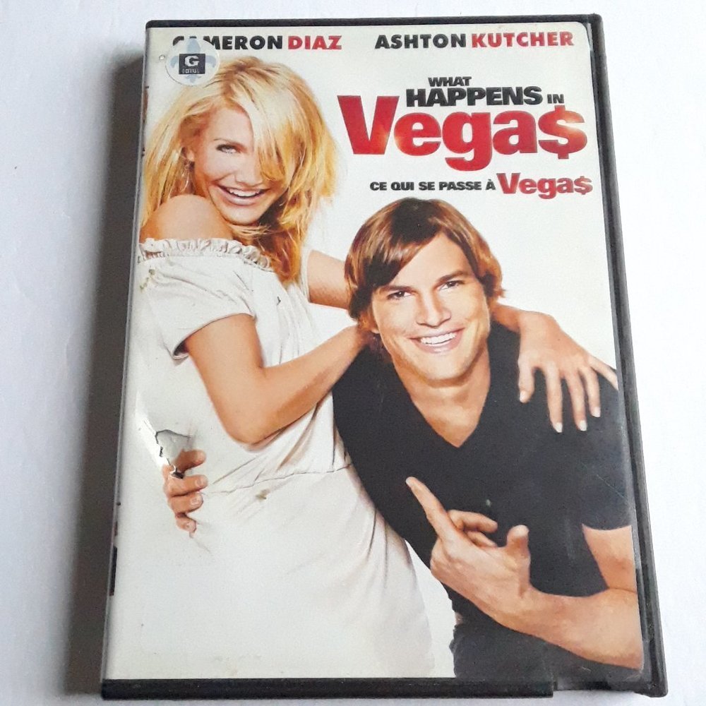 💜 What Happens In Vegas DVD - Ashton Kutcher, Cameron Diaz